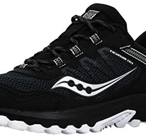 Saucony Women's Versafoam Excursion Tr13 Trail Running Shoe, Black/White, 8