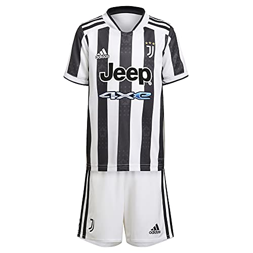 adidas Soccer Juventus 21/22 Toddler Home Kit (3T) White/Black