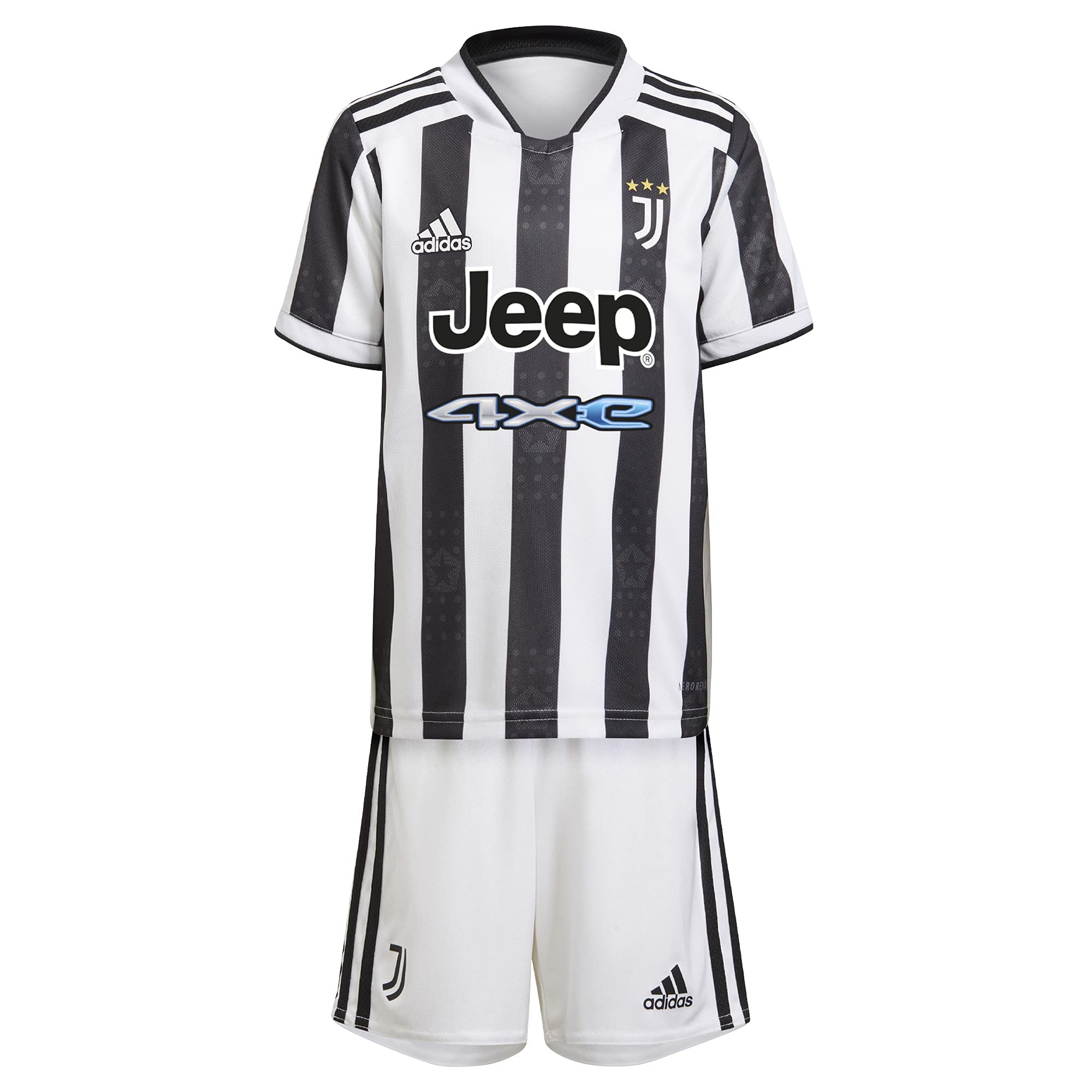 adidas Soccer Juventus 21/22 Toddler Home Kit (5T) White/Black