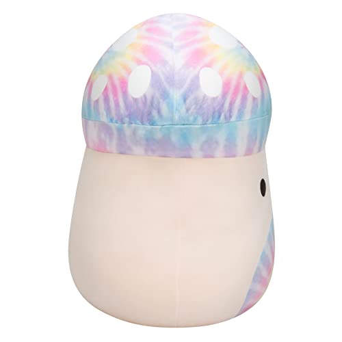 Squishmallows Original 14-Inch Kervena Tie-Dye Mushroom - Large Ultrasoft Official Jazwares Plush