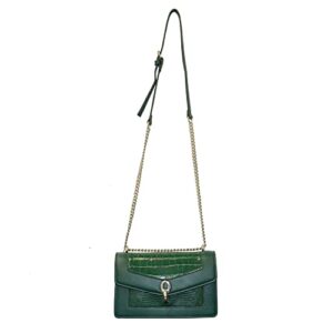 david jones paris fashion party everyday shoulder chain bag (green)