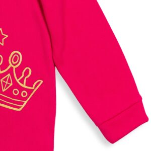 L.O.L. Surprise! Queen Bee Big Girls Fleece Pullover Hoodie Pink 10-12