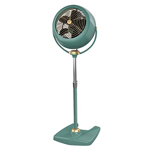 Vornado VFAN Sr. Pedestal Vintage Air Circulator Fan, Green & VFAN Sr. Vintage Air Circulator Fan, Green