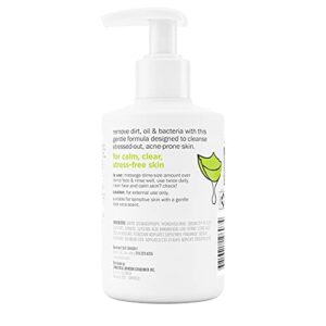 Clean & Clear Aloe Vera Gentle Facial Cleanser for Acne-Prone & Sensitive Skin, Oil-Free Daily Face Wash with Aloe Vera, Vegan, No Animal Testing, Paraben-, Soap- & Dye-Free, 7.5 fl. oz