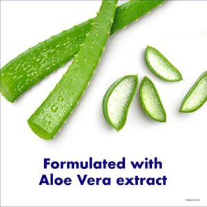 Clean & Clear Aloe Vera Gentle Facial Cleanser for Acne-Prone & Sensitive Skin, Oil-Free Daily Face Wash with Aloe Vera, Vegan, No Animal Testing, Paraben-, Soap- & Dye-Free, 7.5 fl. oz