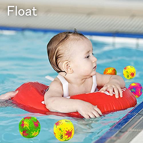 HFATMOS Water Splash Balls Float, Water Bomb Balls for Pool, Water Absorbent Ball for Water Activities, Kids Pool Toys Summer Beach Soaking Games Fun Children Party Activities 12 Pcs