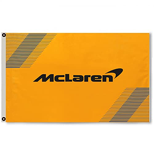 Formula one F1 McLaren Flag Banner 3x5Feet for Car Fans with Brass Grommets