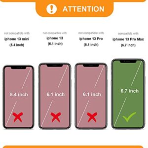 Bocasal Crossbody Wallet Case for iPhone 13 Pro Max with RFID Blocking Card Slot Holder, Magnetic Flip Folio Purse Case, PU Leather Zipper Handbag with Detachable Lanyard Strap 6.7 Inch 5G (Red)
