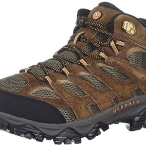 Merrell Men's Moab 3 Mid Waterproof Hiking Boot, Earth, 12