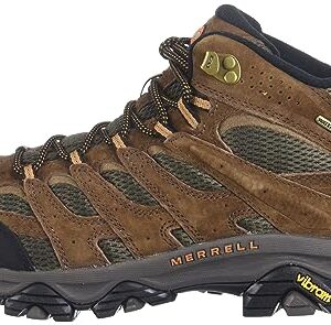 Merrell Men's Moab 3 Mid Waterproof Hiking Boot, Earth, 12