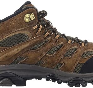 Merrell Men's Moab 3 Mid Waterproof Hiking Boot, Earth, 12