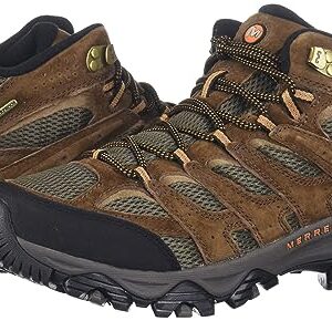 Merrell Men's Moab 3 Mid Waterproof Hiking Boot, Earth, 12