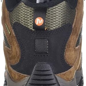 Merrell Men's Moab 3 Mid Waterproof Hiking Boot, Earth, 12