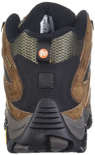 Merrell Men's Moab 3 Mid Waterproof Hiking Boot, Earth, 12