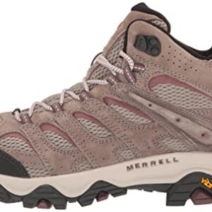 Merrell Women's Moab 3 Mid Hiking Boot, Falcon, 8.5