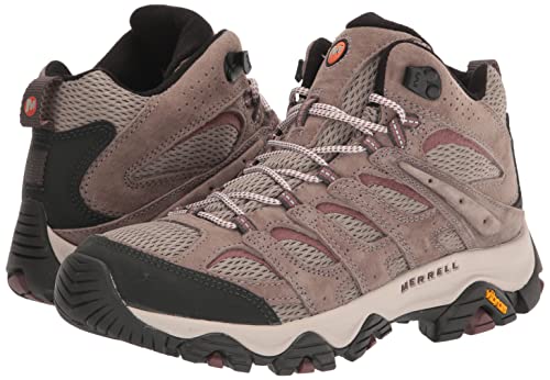 Merrell Women's Moab 3 Mid Hiking Boot, Falcon, 8.5