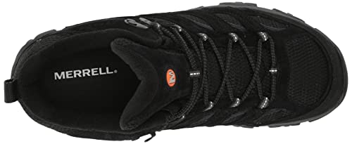 Merrell Men's Moab 3 Mid Hiking Boot, Black Night, 11