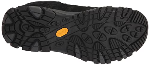 Merrell Men's Moab 3 Mid Hiking Boot, Black Night, 11