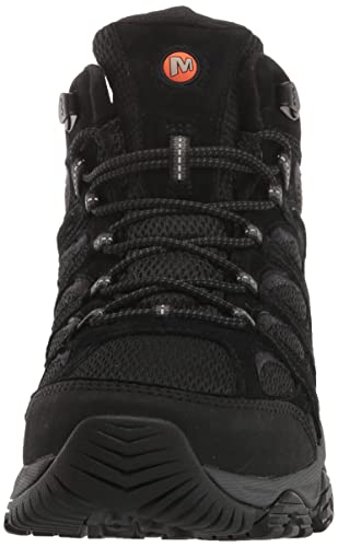 Merrell Men's Moab 3 Mid Hiking Boot, Black Night, 11