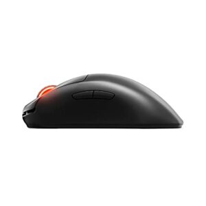 SteelSeries Prime Wireless FPS Gaming Mouse with Magnetic Optical Switches and 5 Programmable Buttons – USB-C – 18,000 CPI TrueMove Air Optical Sensor – Prism RGB Lighting - Black (Renewed)