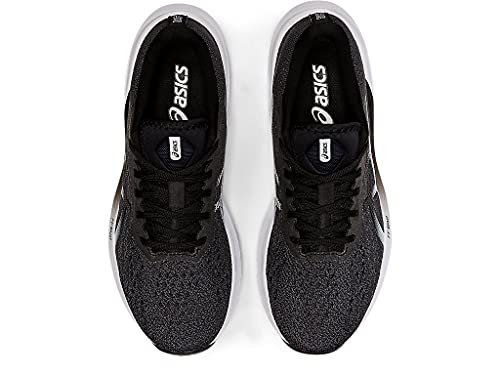 ASICS Women's DYNABLAST 2 Running Shoes, 8.5, Black/White