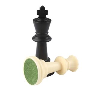 Andux Chess Game Set Chess Pieces and Rollable Board QPXQ-01 (Brown,42x42cm)