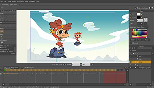 Moho Debut 13.5 | Create your own cartoons and animations in minutes | Software for PC and Mac OS