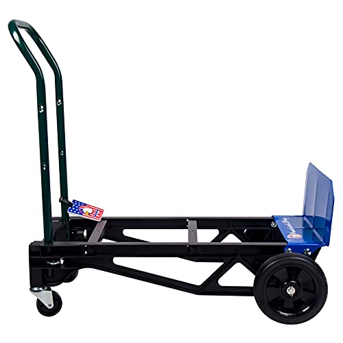 American Lifting 400 lb Capacity Ultra Lightweight Super Strong Nylon Convertible Hand Truck & Dolly