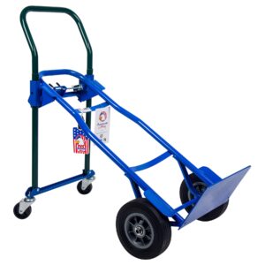 American Lifting Multi-Position Incline 600 lb Capacity Steel Hand Truck, Dolly and Cart