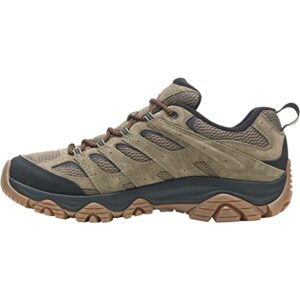 merrell moab 3 waterproof hiking shoe, olive/gum, 8