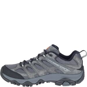 merrell moab 3 waterproof hiking shoe, granite, 10.5