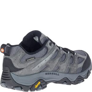 Merrell Moab 3 Waterproof Hiking Shoe, Granite, 10.5