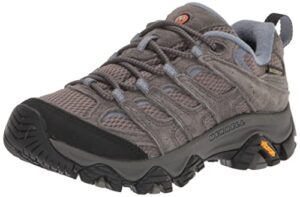 merrell women's moab 3 waterproof hiking shoe, granite, 7.5