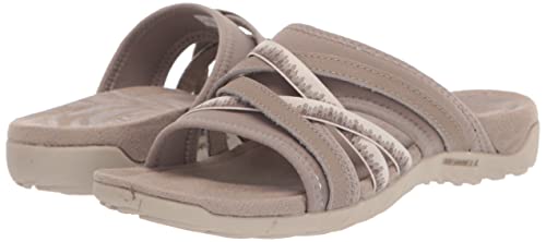 Merrell womens Terran 3 Cush Slide Sandal, Moon, 9 US