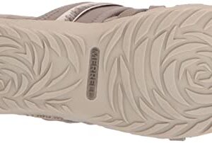 Merrell womens Terran 3 Cush Slide Sandal, Moon, 9 US