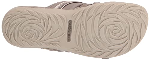 Merrell womens Terran 3 Cush Slide Sandal, Moon, 9 US