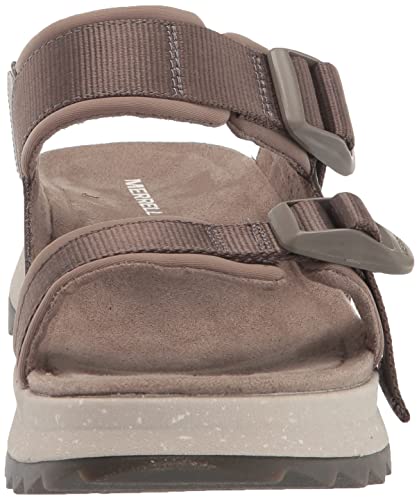 Merrell Women's Alpine Cush Slide Wedge Sandal, Brindle, 7