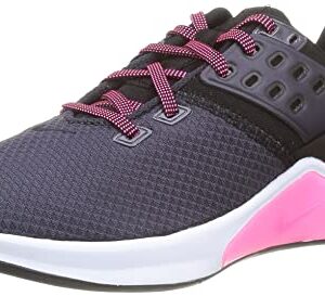 Nike Women's Air Max Bella TR 4 Running Trainers CW3398 Sneakers Shoes, Black/Hyper Pink-Cave Purple, 9.5 M US