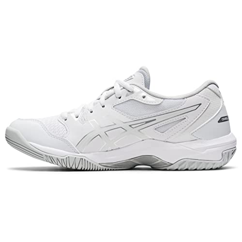 ASICS Women's Gel-Rocket 10 Volleyball Shoes, 9.5, White/White