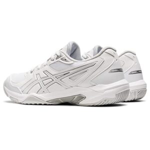 ASICS Women's Gel-Rocket 10 Volleyball Shoes, 9.5, White/White