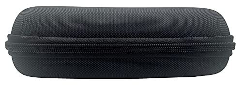 Solvacom Compact Zippered Sonos Roam Travel Case – Zip Up Carrier Storage Box Zipper Bag for Carrying Sonos Roam Portable Bluetooth Speaker (Black)