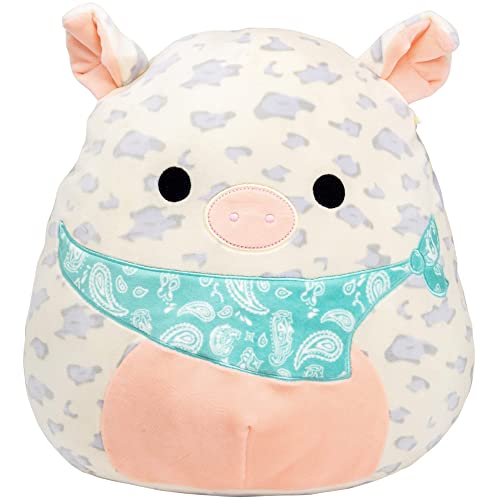 Squishmallow 12" Rosie The Pig - Officially Licensed Kellytoy Plush - Collectible Soft & Squishy Piggy Stuffed Animal Toy - Add to Your Squad - Gift for Kids, Girls & Boys - 12 Inch