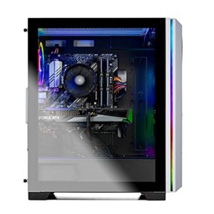 Skytech Chronos Gaming PC Desktop – AMD Ryzen 5 5600X 3.7 GHz, RTX 3070, 1TB NVME SSD, 16G DDR4 3200, 650W GOLD PSU, AC Wi-Fi, Windows 10 Home 64-bit