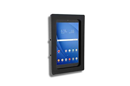 TABcare Security Anti-Theft Acrylic VESA Enclosure for Amazon Fire HD 10 2021, HD 10 Plus with Free Wall Mount Kit (Black, Fire HD 10 2021 HD 10 Plus)