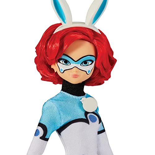 Miraculous Ladybug and Cat Noir Toys Bunnyx Fashion Doll | Articulated 26cm Bunnyx Doll with Accessories Kwami | Alix Superhero Bunnyx Figurine | Bandai Dolls Range