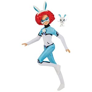 Miraculous Ladybug and Cat Noir Toys Bunnyx Fashion Doll | Articulated 26cm Bunnyx Doll with Accessories Kwami | Alix Superhero Bunnyx Figurine | Bandai Dolls Range