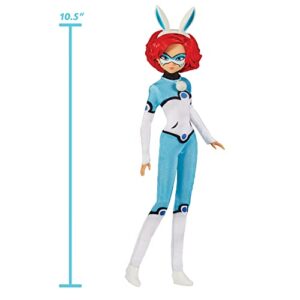 Miraculous Ladybug and Cat Noir Toys Bunnyx Fashion Doll | Articulated 26cm Bunnyx Doll with Accessories Kwami | Alix Superhero Bunnyx Figurine | Bandai Dolls Range