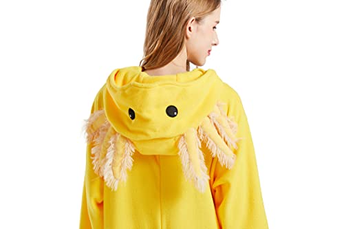 DELEY Unisex Adult Animal Sleepwear Warm Onesies Pajamas Cosplay Homewear Anime Costume