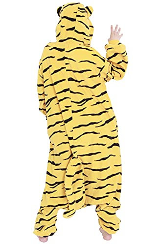 SAZAC Tiger Kigurumi - Onesie Jumpsuit Halloween Costume