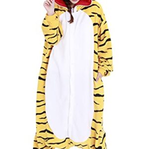 SAZAC Tiger Kigurumi - Onesie Jumpsuit Halloween Costume